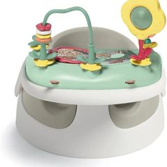 Baby Snug Seat and Activity Tray with Adjustable Features, Supportive, Stable and Easy Clean Design in Clay, Suitable from 3 to12 Month Approx