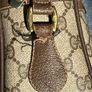 Gucci GG Supreme Canvas Shoulder Bag with Web Stripe and Interlocking G Image 4
