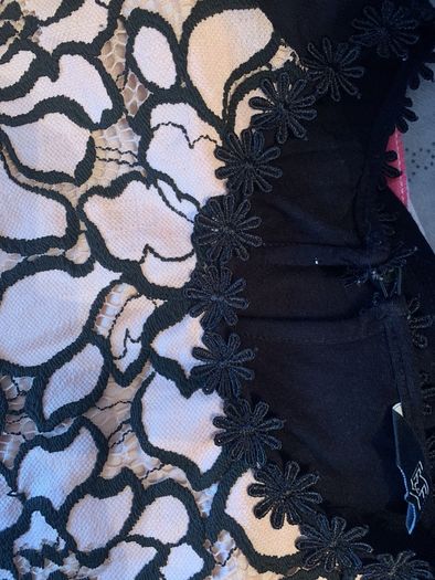 Dressy Top Size 16 Floral lace effect in perfect condition