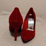 Red Suede Shoes New Image 8
