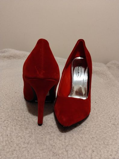 Red Suede Shoes New