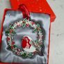 NEWGRANGE Christmas Hanging Robin  Decoration Image 4