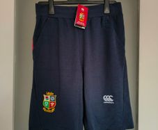 British and Irish Lions Rugby Fleece Shorts Adults South Africa tour SA