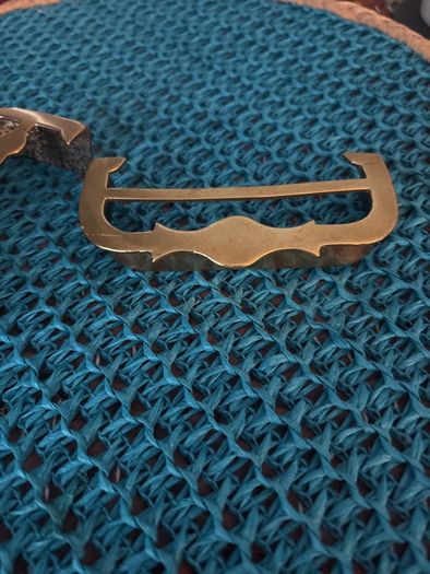 antique  brass trivets