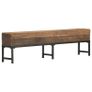 Bench 160 cm Solid Reclaimed Wood Image 9