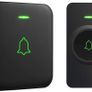 Wireless Doorbell, OMERIL IP55 Waterproof Door Bell Chime Kit with 1000ft Range, 52 Chimes, 4-Level Volume & Blue Light, Plug in Doorbells Wireless Cordless for Home, Office -Batteries Included Image 7