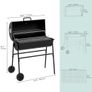 Charcoal Smoker BBQ, Image 2