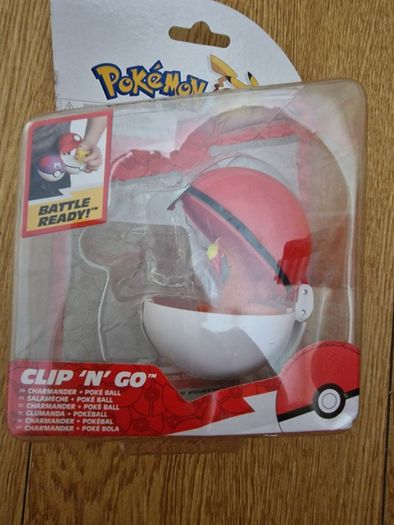 Pokemon Clip N Go Charmander & Heavy Poke Ball
