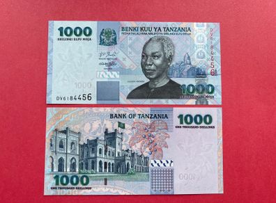 Tanzania  1000  Shillings. 2003. Pick  36b  ( Uncirculated )