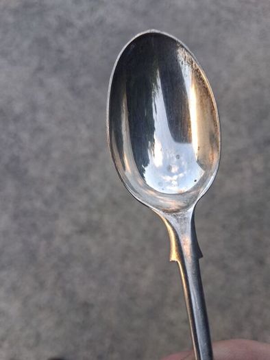 6 X Robert Stebbings Fiddle Pattern Victorian Teaspoons(153 grams)
