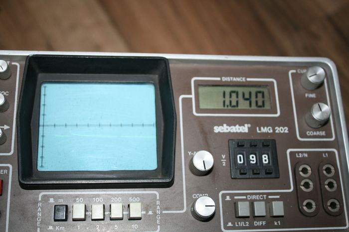 Sebatel LMG 202 pulse and echo meter