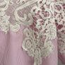 top pink & white short sleeve top size 8 Image 3