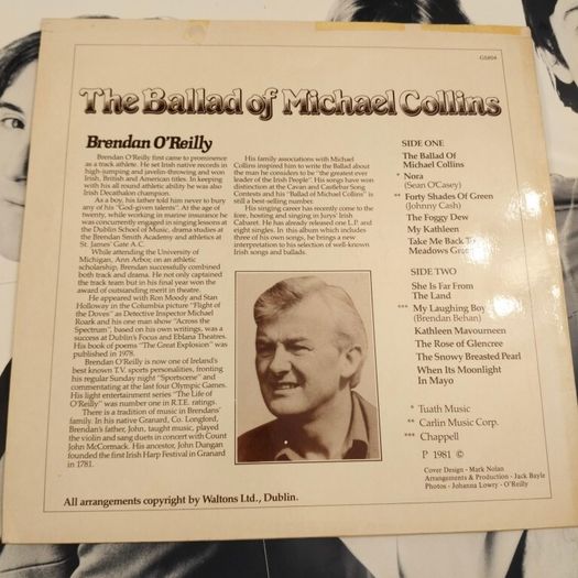 Brendan O'Reilly - The ballad of Michael Collins