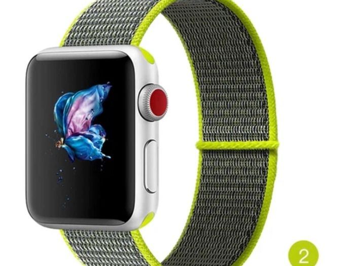 Nylon Strap for Apple Watch Band 38mm 40mm 41mm Accessories Iwatch Bracelet