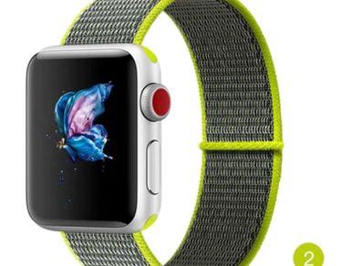Nylon Strap for Apple Watch Band 38mm 40mm 41mm Accessories Iwatch Bracelet