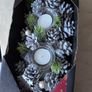 Christmas  Candle Arrangement .  B.N.W.T Image 3