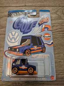 Hot Wheels VW Golf Mk1 Tooned Gulf