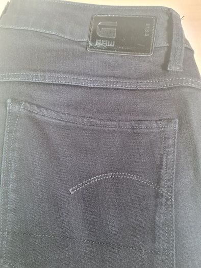 G STAR RAW black slim fit stretchy denim jeans Size W 29 L 30  zip fly A1