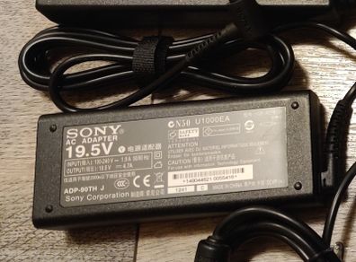 Sony vaio genuine charger 90 watts 19.5v 4.7a