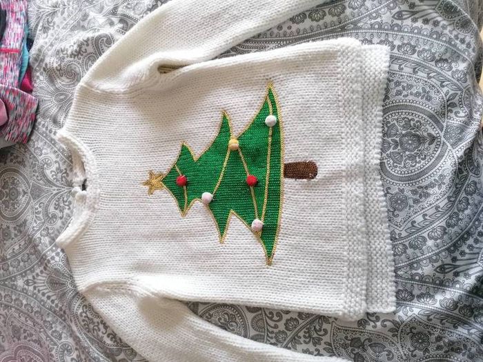 girls Christmas jumper
