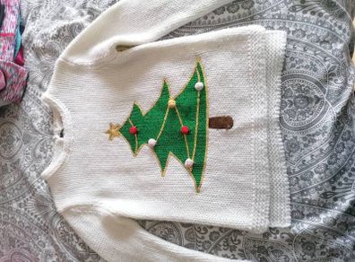 girls Christmas jumper