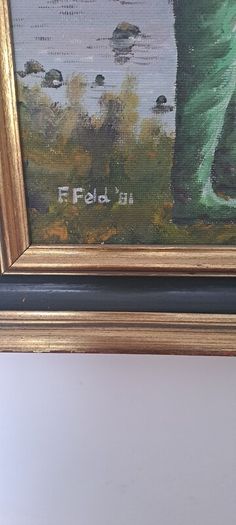 Frank Feld Original Painting