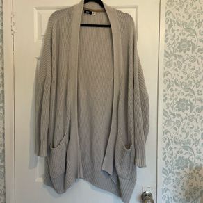 Urban Outfitters grey knit cardigan oversized slouch size L