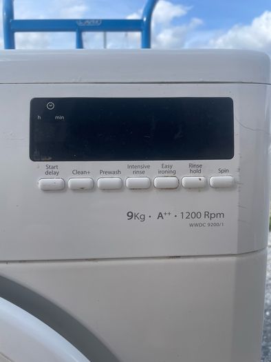 whirlpool washing machine 9kg