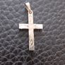 Silver cross hallmarked Image 2