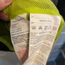 Black rain jacket 104 Regatta Image 4