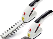 2in1 Grass Shear & Hedge Trimmer with 7.2V Rechargeable 1500mAh Lithium-Ion Battery, Edging and Shrub Shear, 2 Interchangeable Blades, Lightweight, Garden Cutting Edge Trimmer, Pruner - Handheld