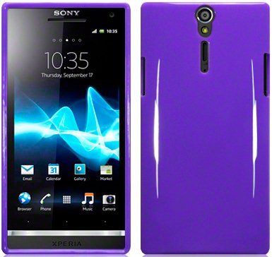 Sony Ericsson Xperia S Protective Gel Case Cover Solid Colors