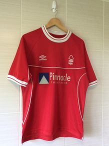 Nottingham Forest FC. Official Umbro Mens Home Jersey. Season 2000/2002. Original From The Time.Not A Modern Day Remake.