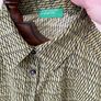 Benetton cotton blouse Size UK 10/12 Image 6