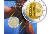 Andorra 2 Euro Commemorative Coin 2018 - Constitution. Coincard. BU