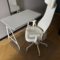 Complete IKEA home-office workstation