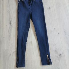 Jeans dark navy skinny uk 10 F&F