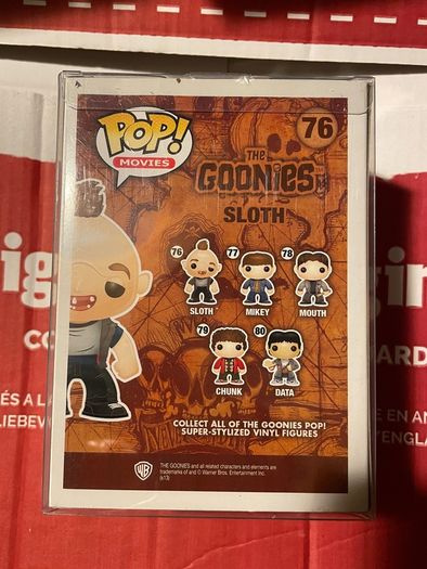 Funko The Goonies Sloth 76 Vaulted