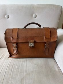 Vintage Leather Briefcase