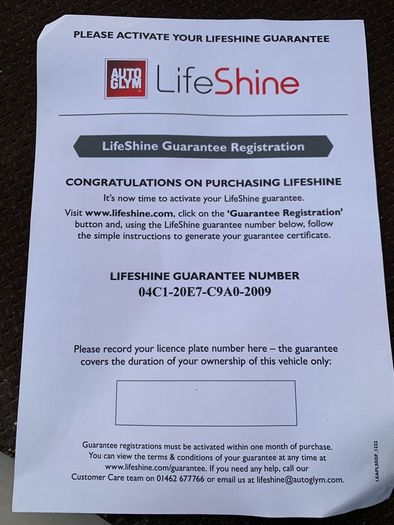 Autoglym LifeShine CeraFuse Aftercare Collection