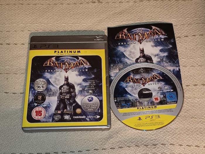 Batman Arkham Asylum Top Playstation 3 Game Platinum Version