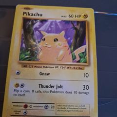 Pokemon card Pikachu 2016