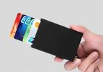 Card Holder Slim Anti Protect Travel ID Cardholder Man Women Rfid Wallet Metal