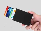 Card Holder Slim Anti Protect Travel ID Cardholder Man Women Rfid Wallet Metal