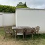 Garden table and 4 chairs Image 2