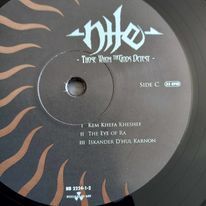 Nile Those Whom The Gods Detest Limited Edition, Numbered, Gatefold. Rare DLP Nuclear Blast Death Metal