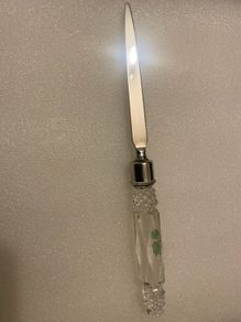 Brand-New Galway Irish Crystal Paper Opener 24% Lead Crystal