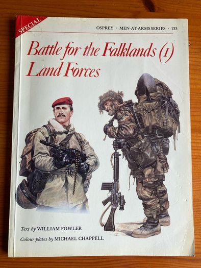 War  book: 'Battle for the Falklands (I) Land Forces'