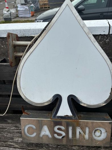 Casino Sign Fixer Upper