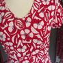 Seasalt Organic Cotton Raspberry Abstract Pattern Dress -  Size 10 Image 4